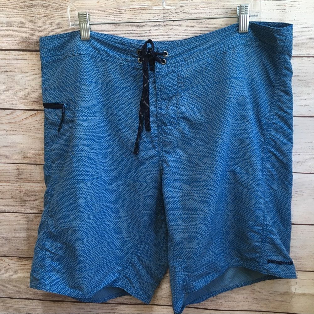 PATAGONIA BOARD SHORTS IN BLUE - Picture 2 of 4